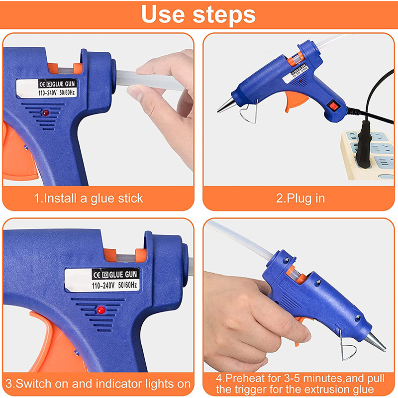 20W Mini Hotmelt Lijmpistool E - Heat Gun Small recensie en prijs