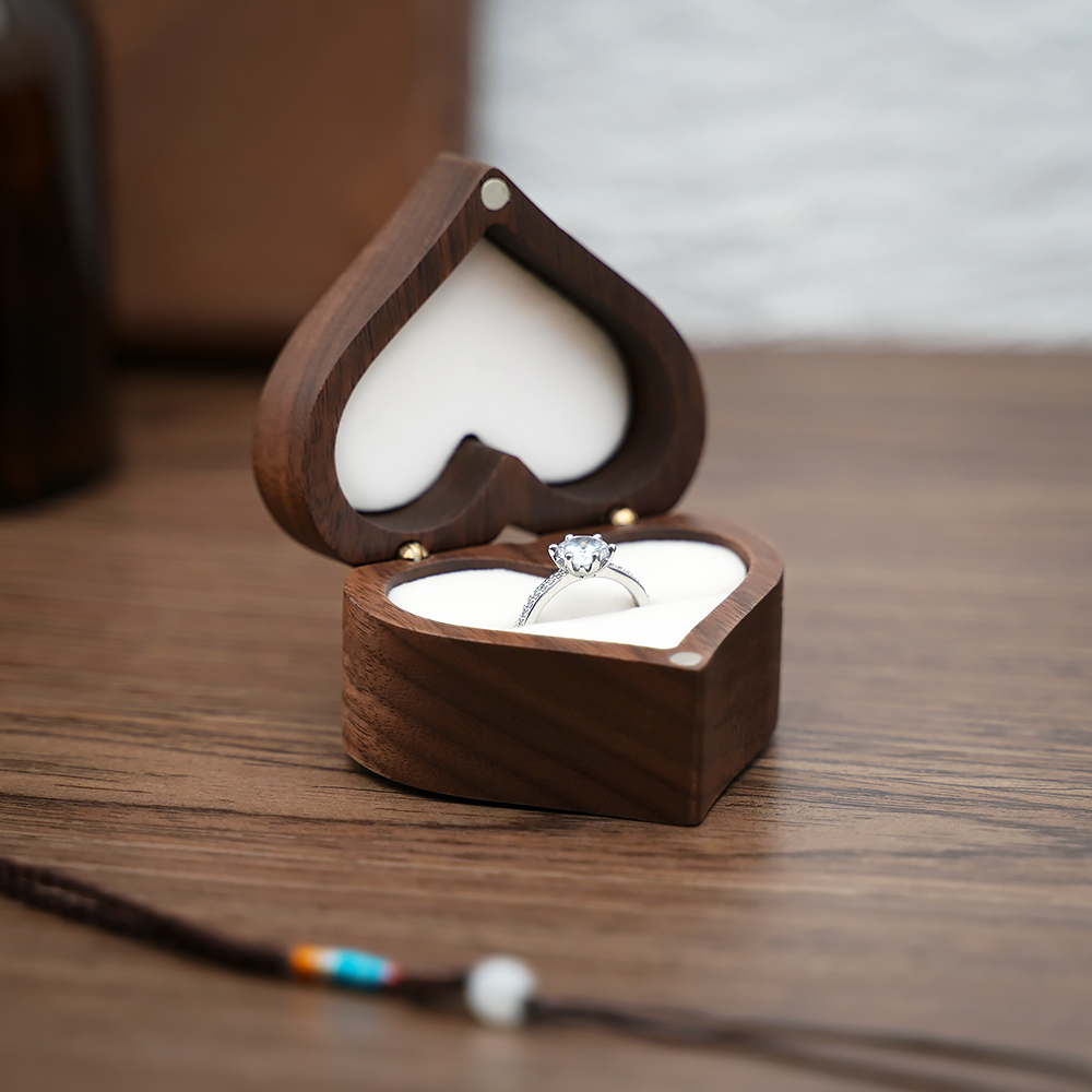 Ringdoos voor huwelijksceremon - Wood Ring Blank recensie en prijs