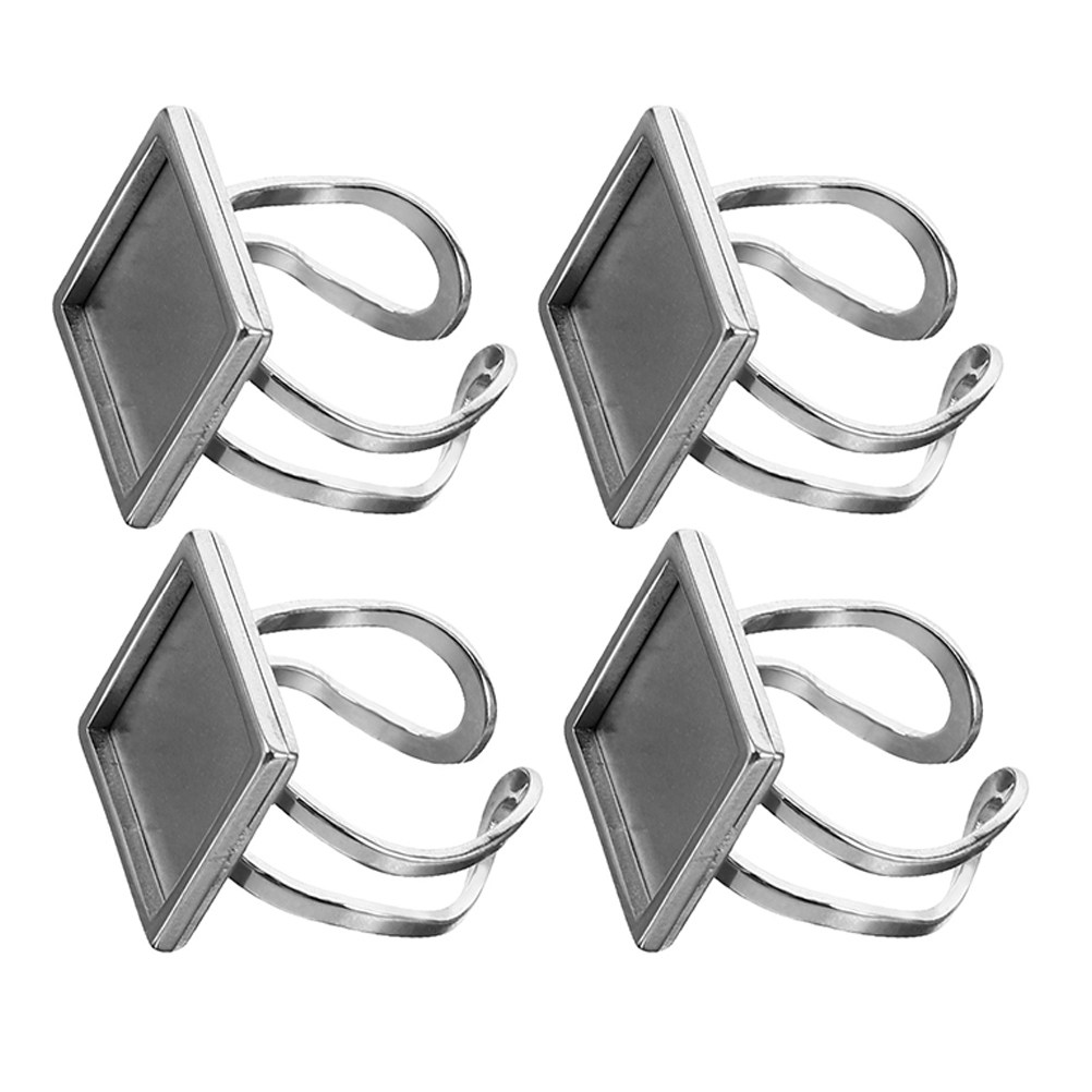 4 stuks ringvoeringen van roes - Resin Crafts Diy recensie en prijs